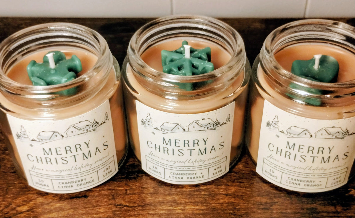 Cranberry + Cinna Orange Holiday Candle