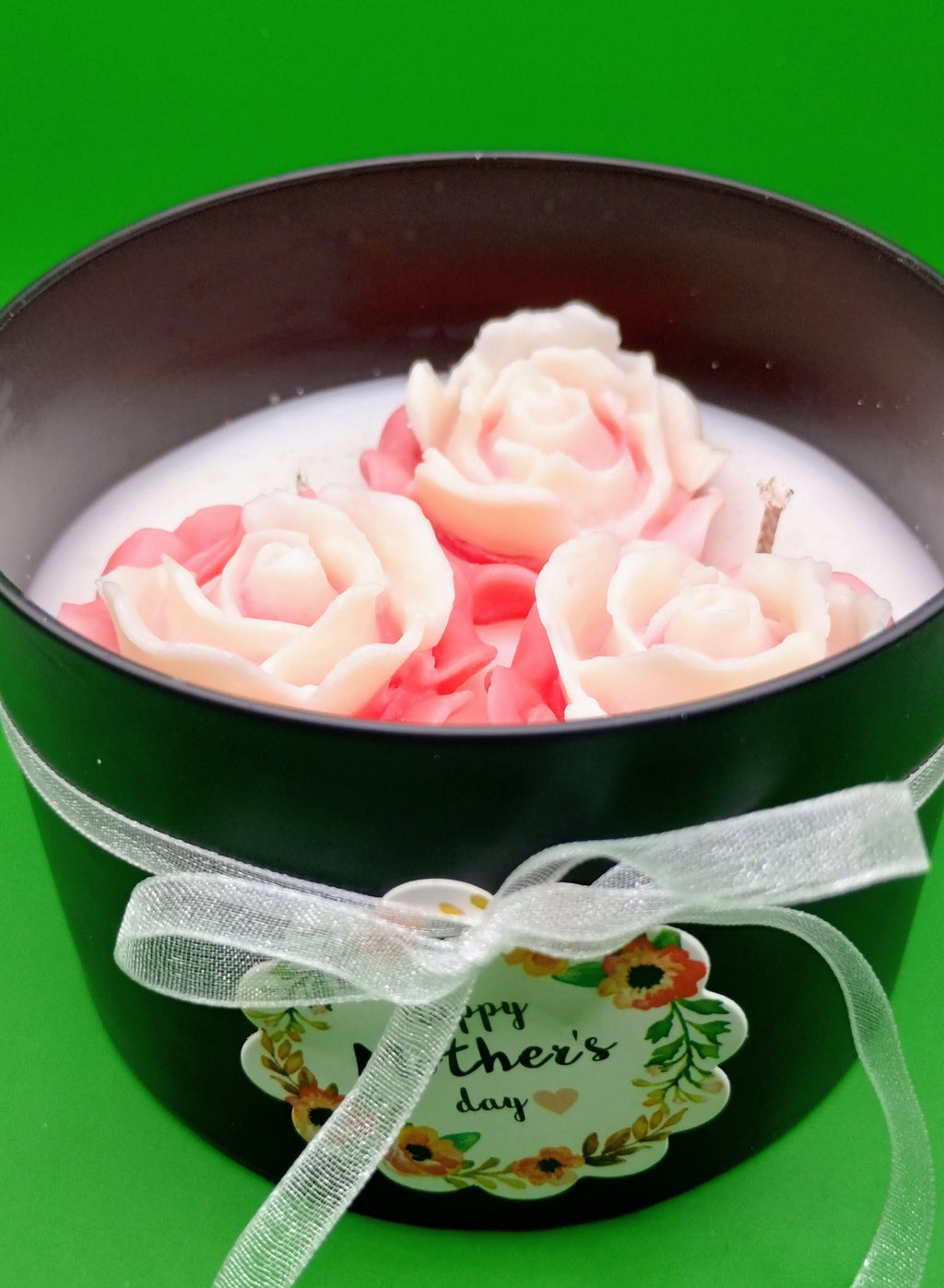🌊 Mother's Day Caribbean Island Breeze Rose Tin Candle