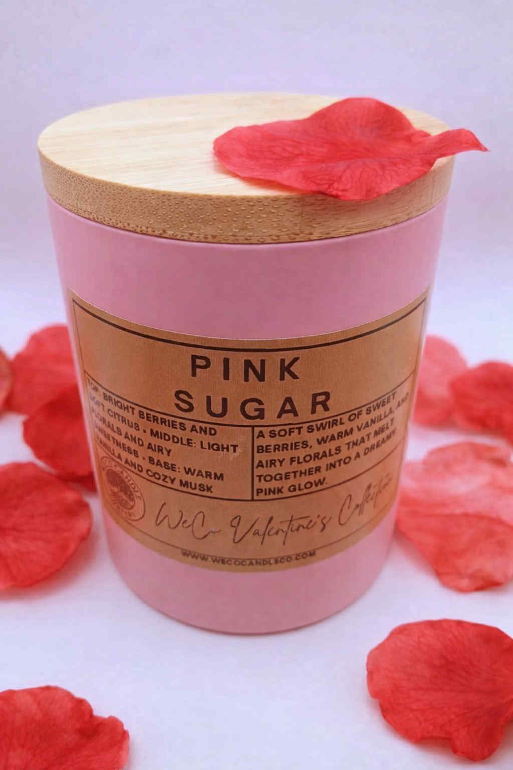 Medium Pink Glass - Pink Sugar