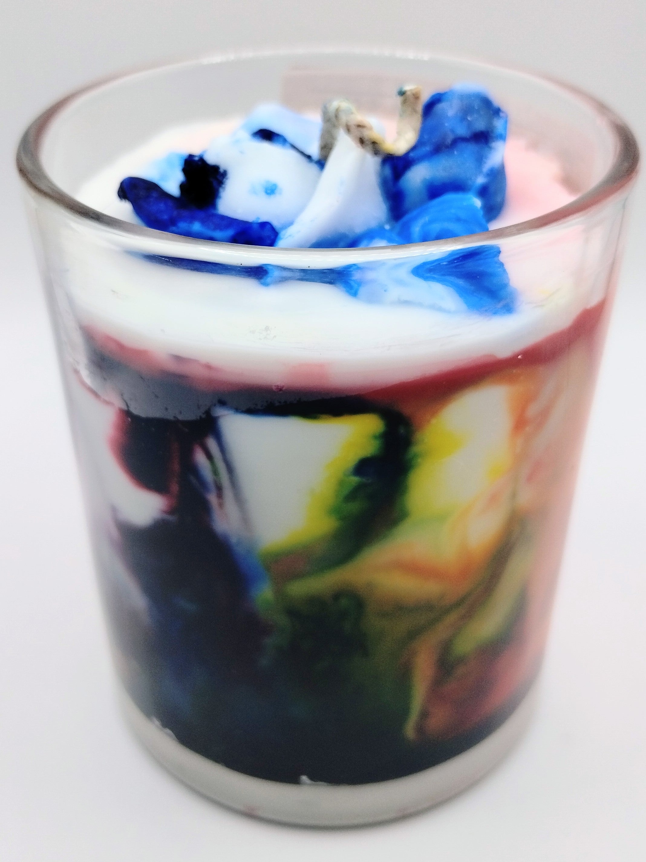 Medium Glass - Vintage Tye Dye