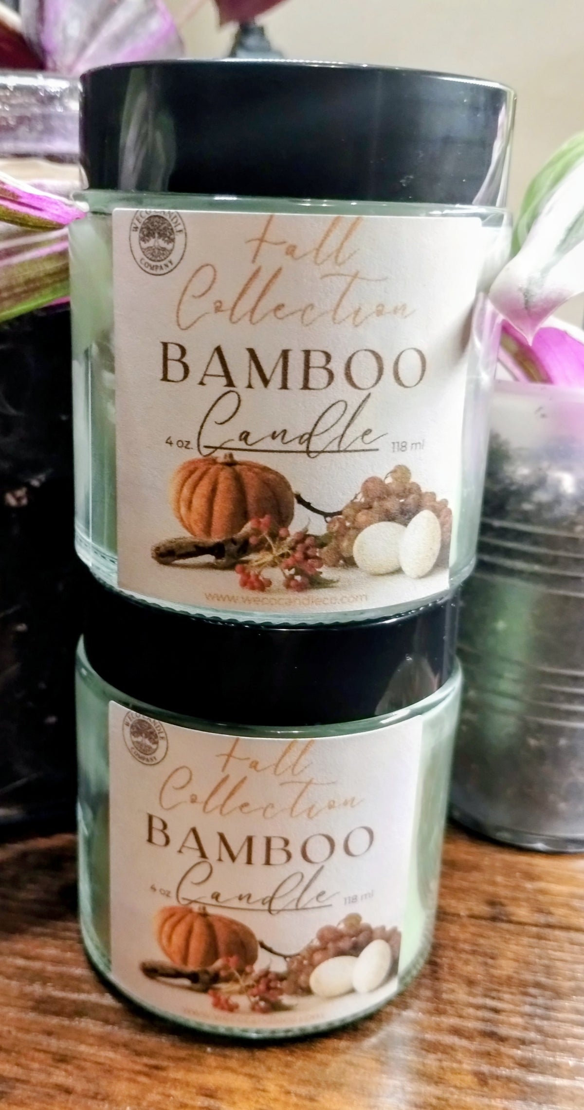 Bamboo Candle