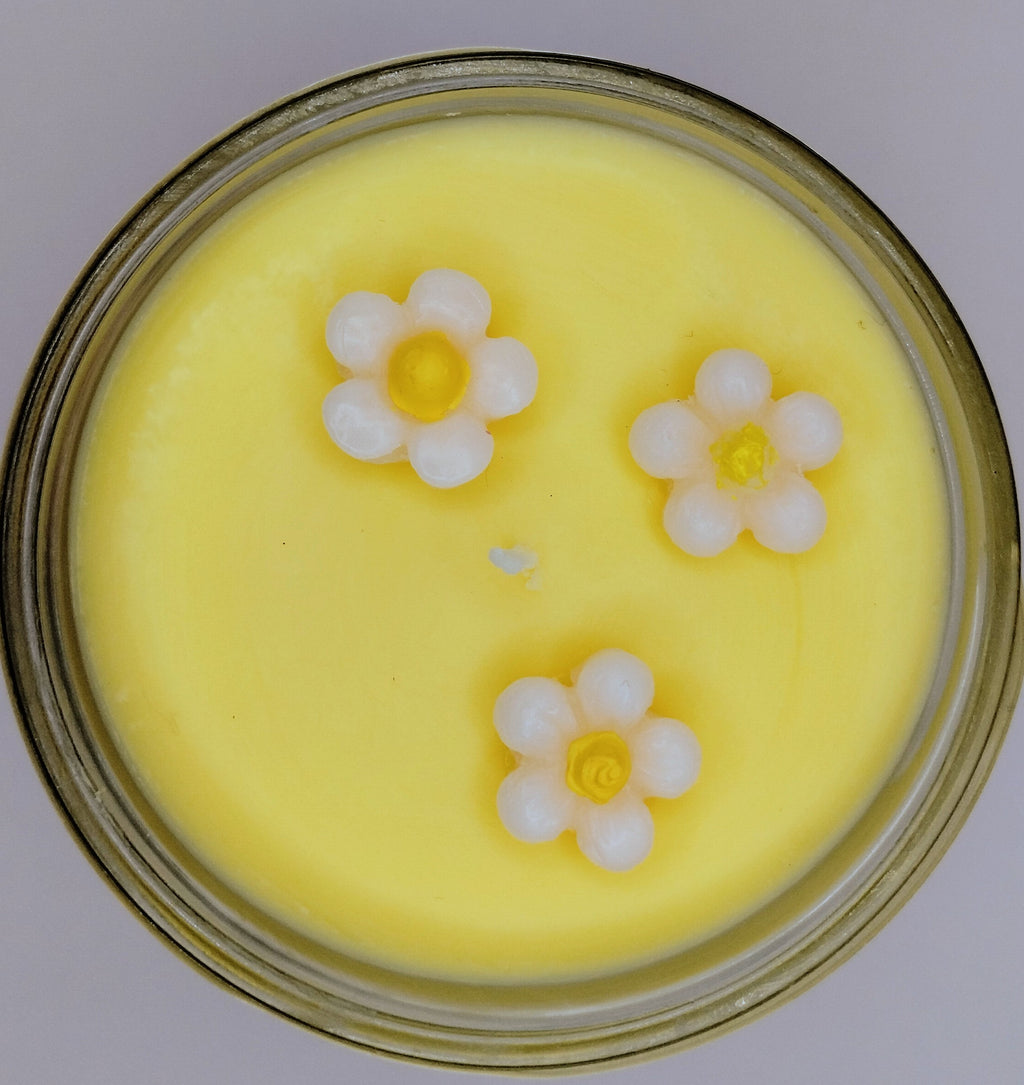 Large Mason Jar - Honeysuckle Candle
