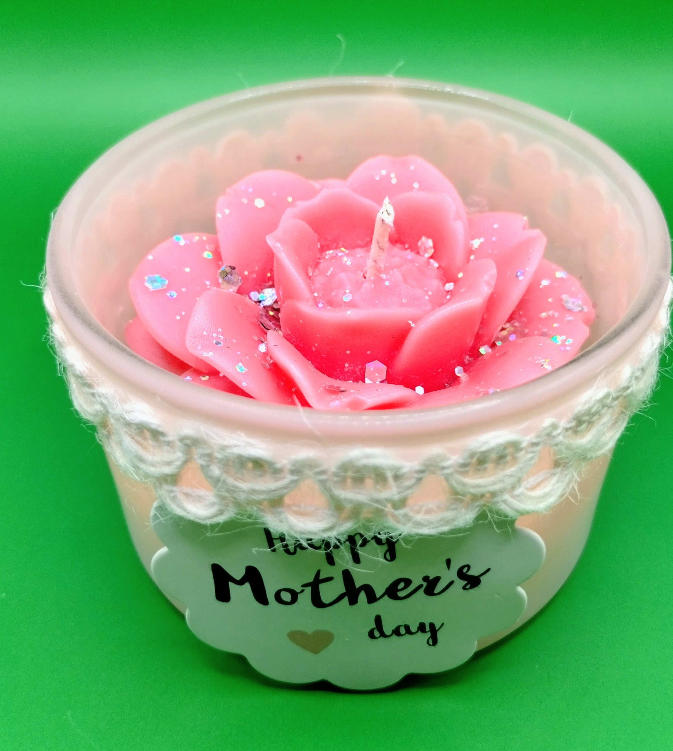 Mother's Day Rose Bloom Jar Candle