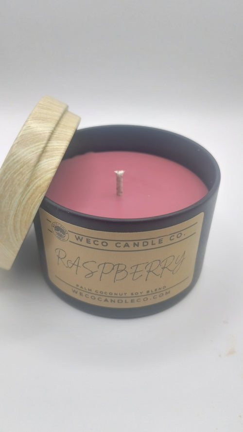 Raspberry Candle