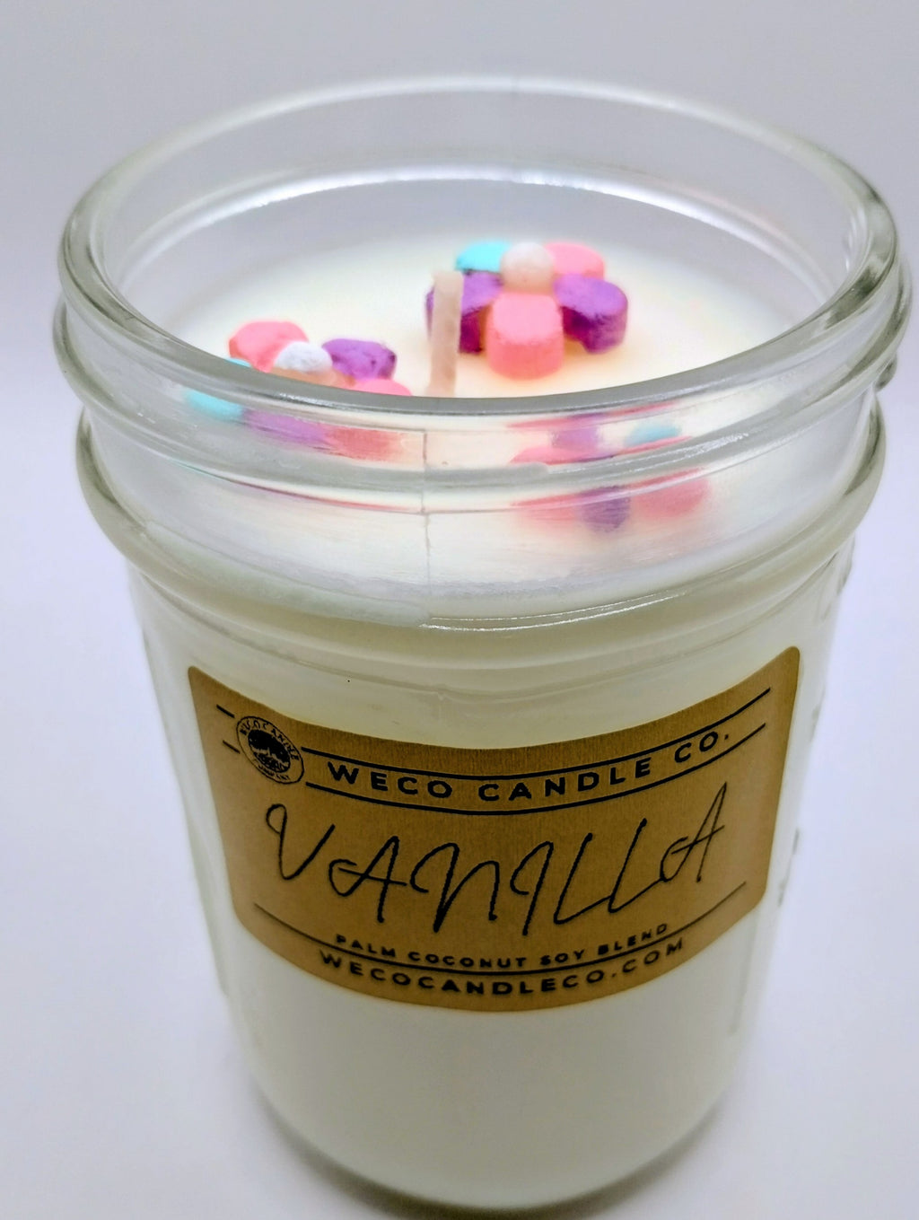 Medium Mason Jar - Vanilla Candle