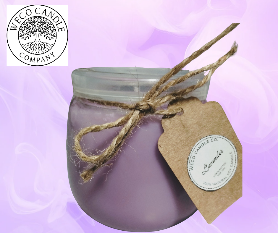 Lavender Candle Jar