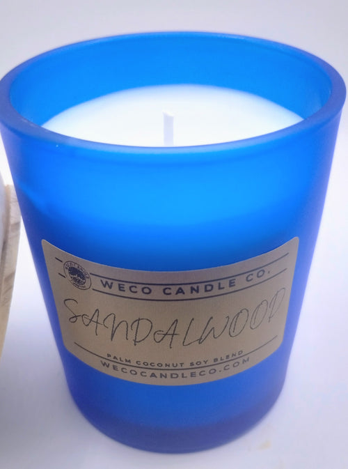 Blue Sandalwood Candle