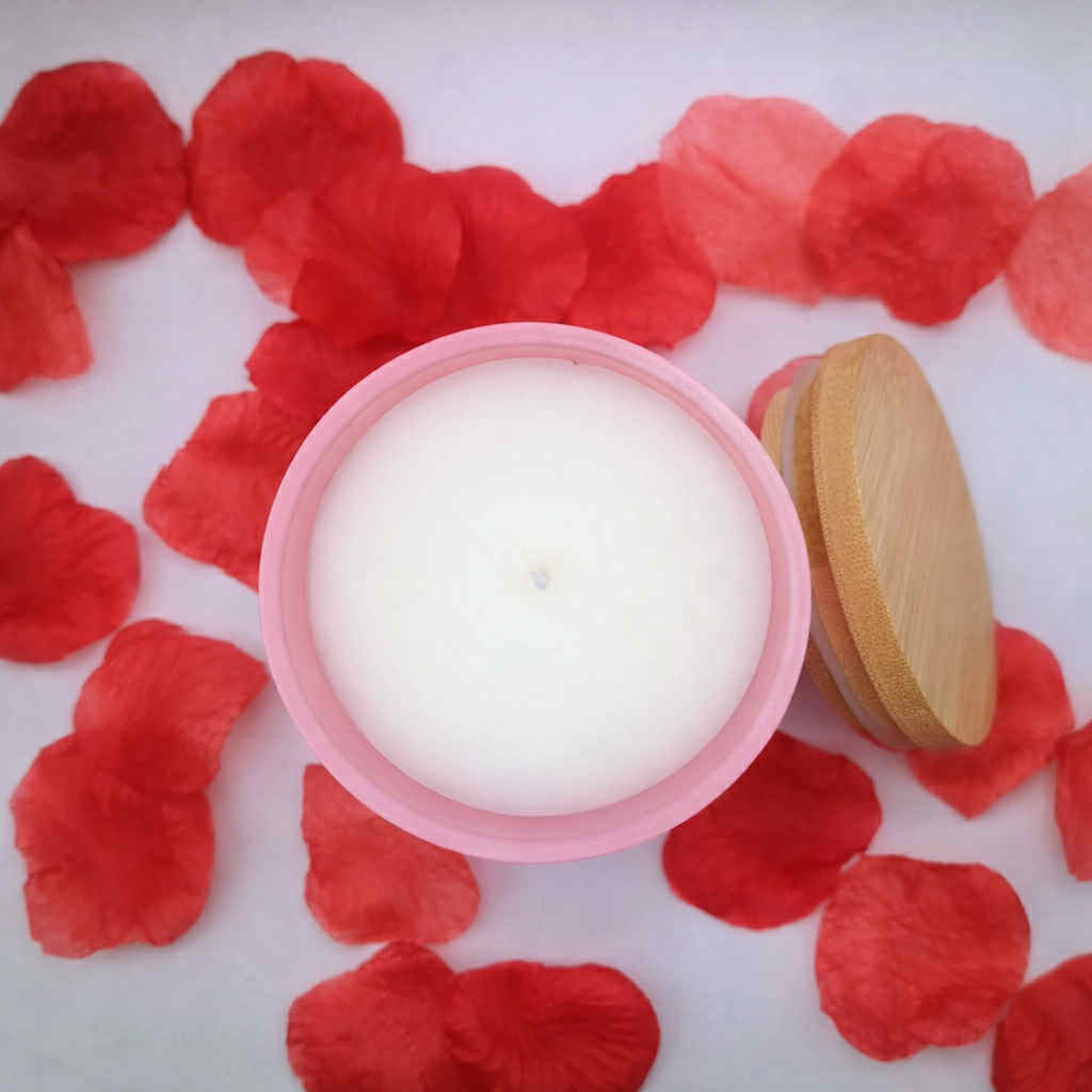Medium Pink Glass - Pink Sugar