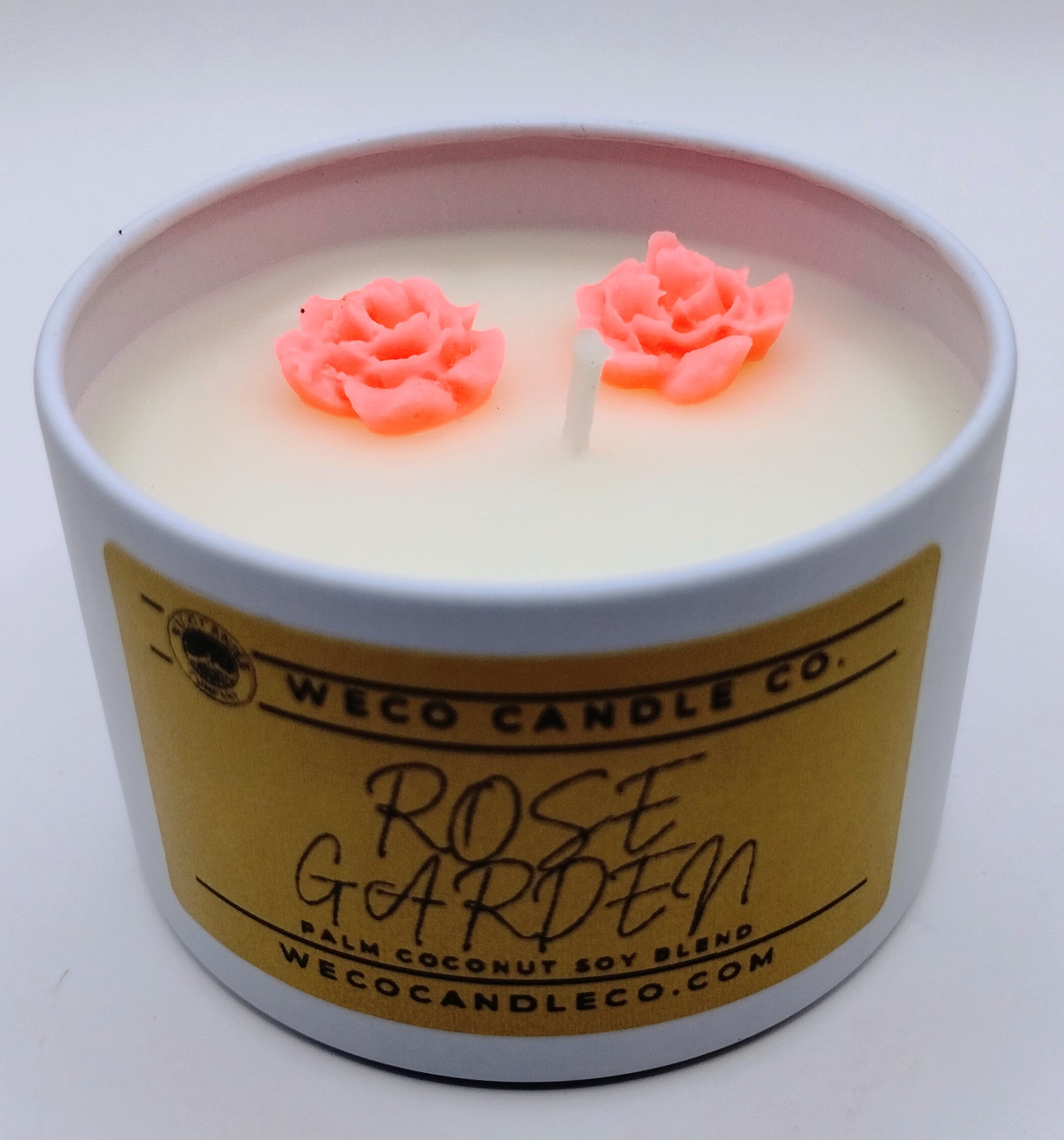 Small Rose Garden Candle