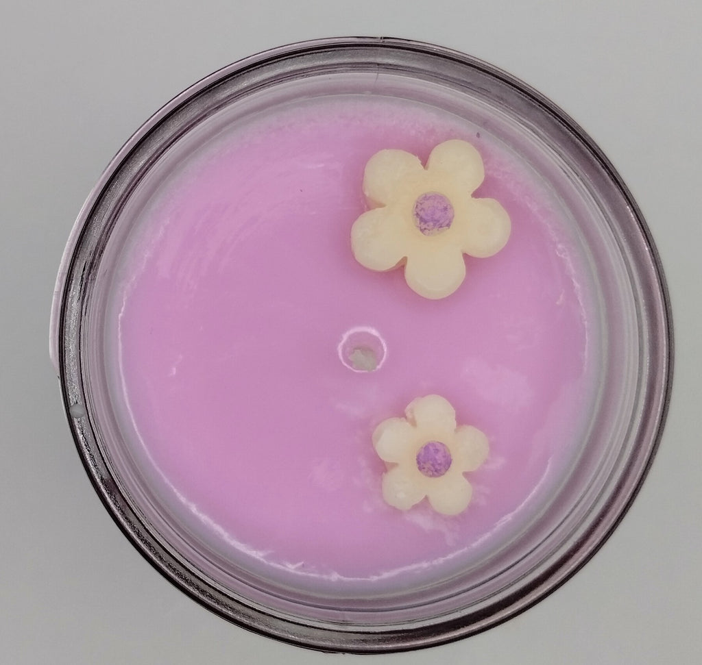 Medium Mason Jar - Pink Apple Blossom