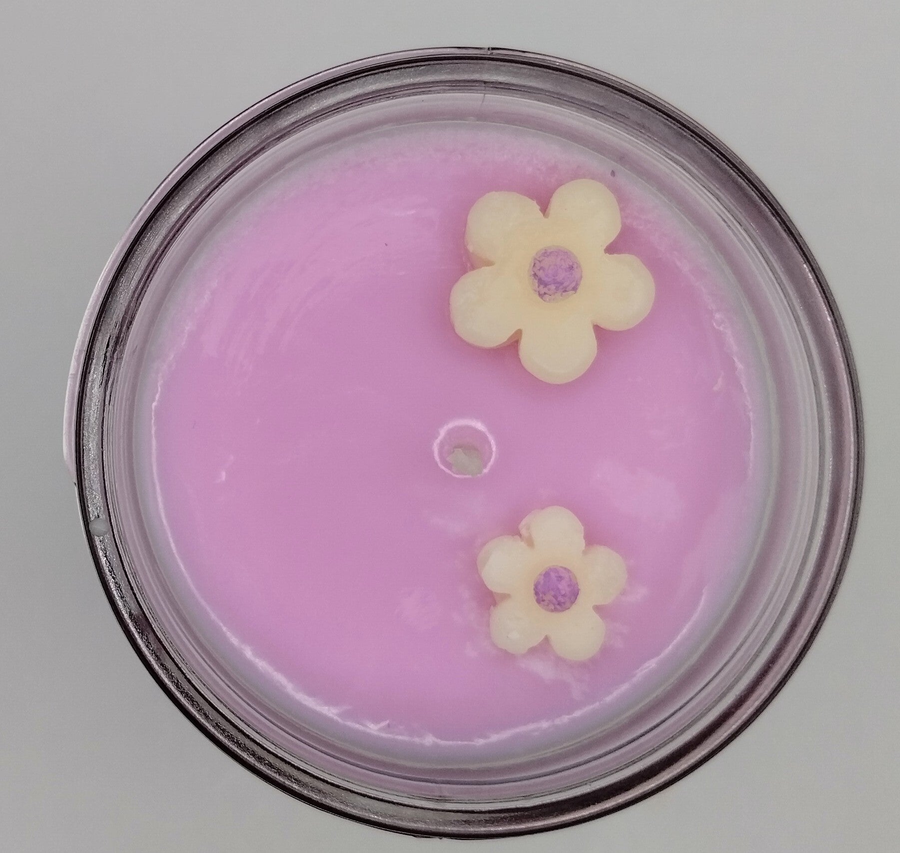 Medium Mason Jar - Pink Apple Blossom