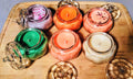 Custom Glass Pumpkin Candle