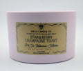 Medium - Pink Tin - Strawberry Champagne Toast Candle