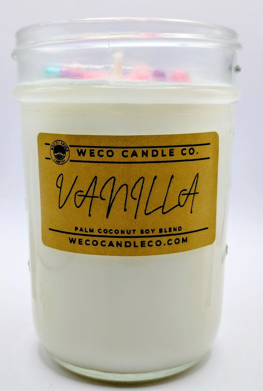 Medium Mason Jar - Vanilla Candle