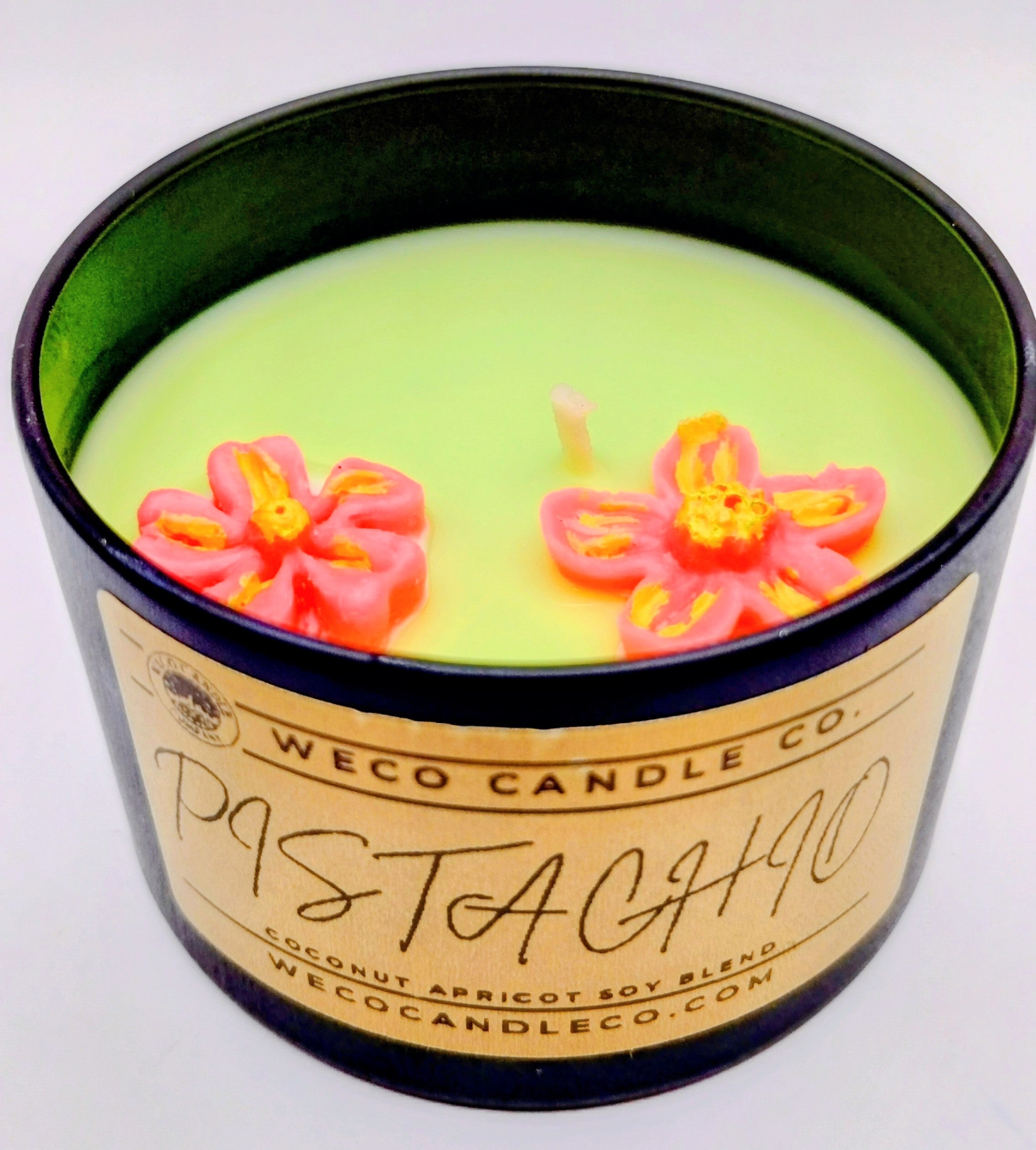 Small Pistachio Candle