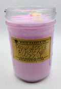 Medium Mason Jar - Pink Apple Blossom